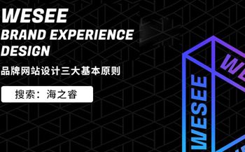 品牌型網(wǎng)站設(shè)計三大基本原則