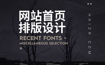 網(wǎng)站首頁(yè)排版布局設(shè)計(jì)三大技巧分享