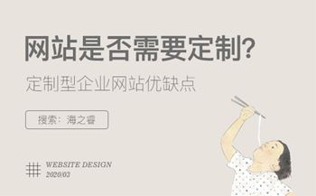 定制型企業(yè)網(wǎng)站有哪些優(yōu)缺點？